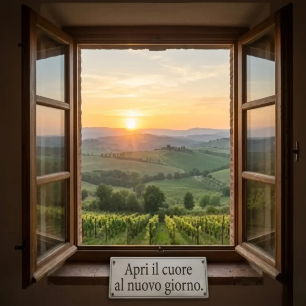 Apri il cuore al nuovo giorno