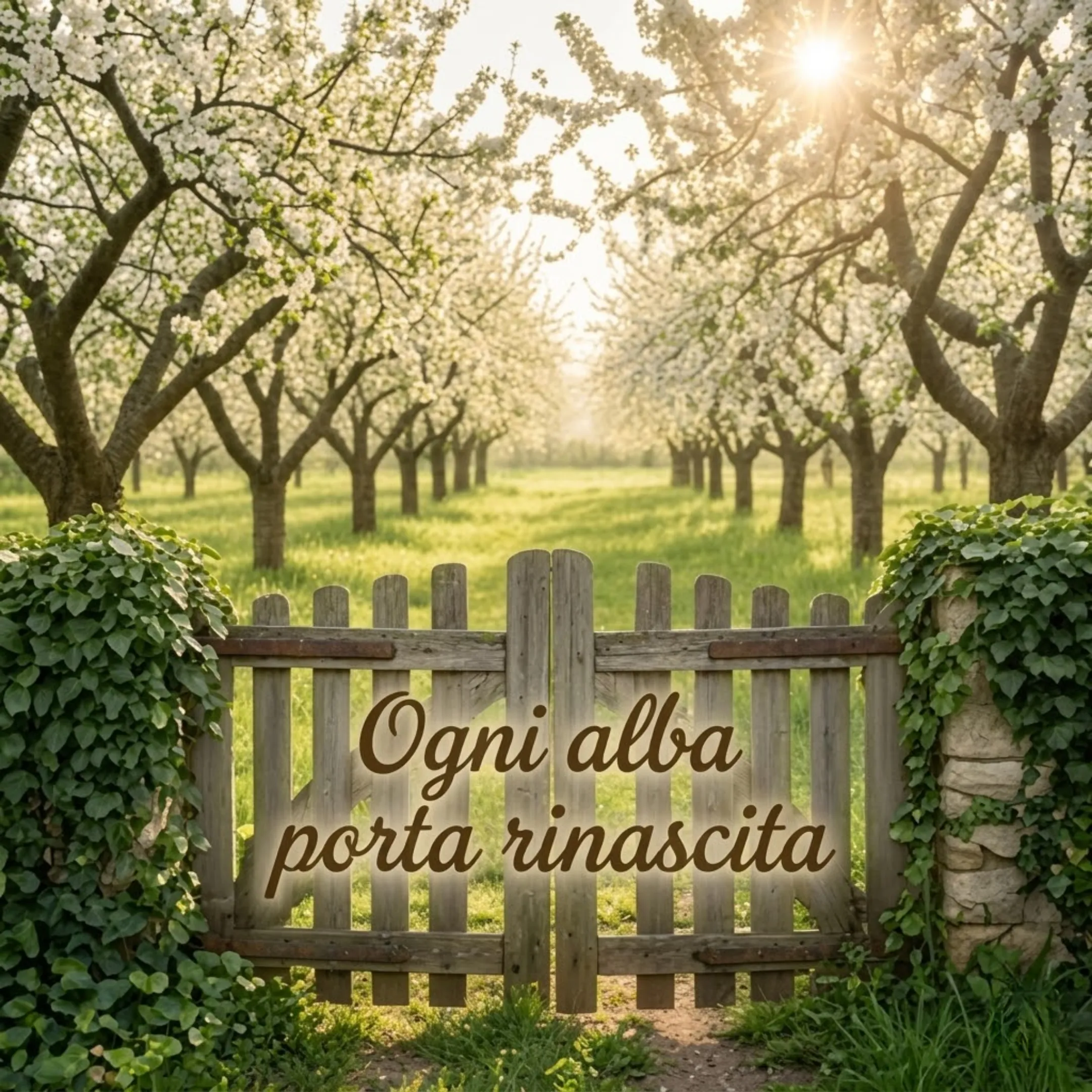 Ogni alba porta rinascita