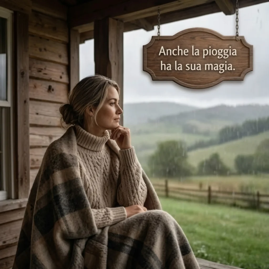 Anche la pioggia ha la sua magia