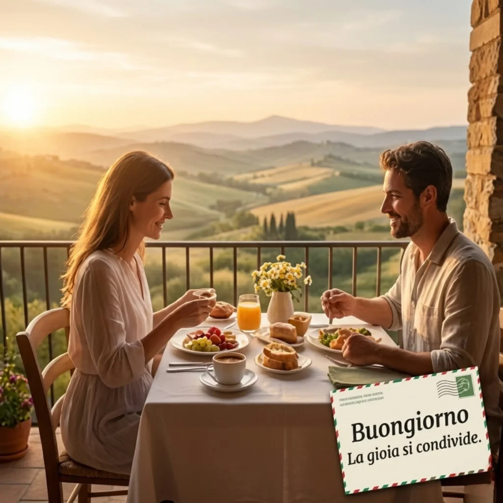 Buongiorno La gioia si condivide