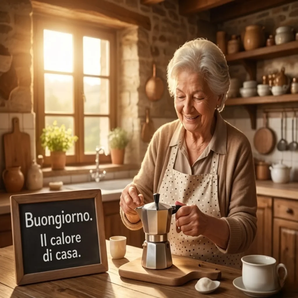 Buongiorno. Il calore di casa