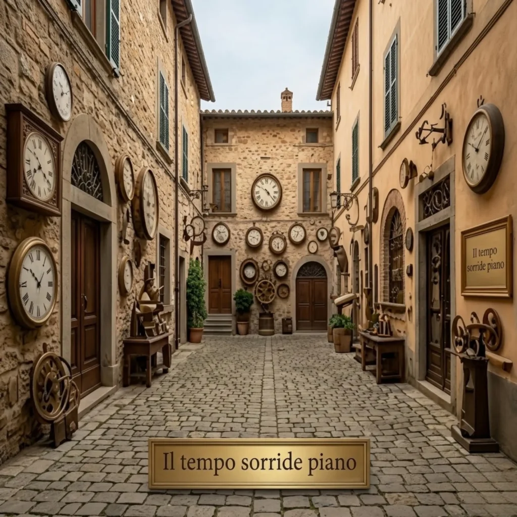 Il tempo sorride piano