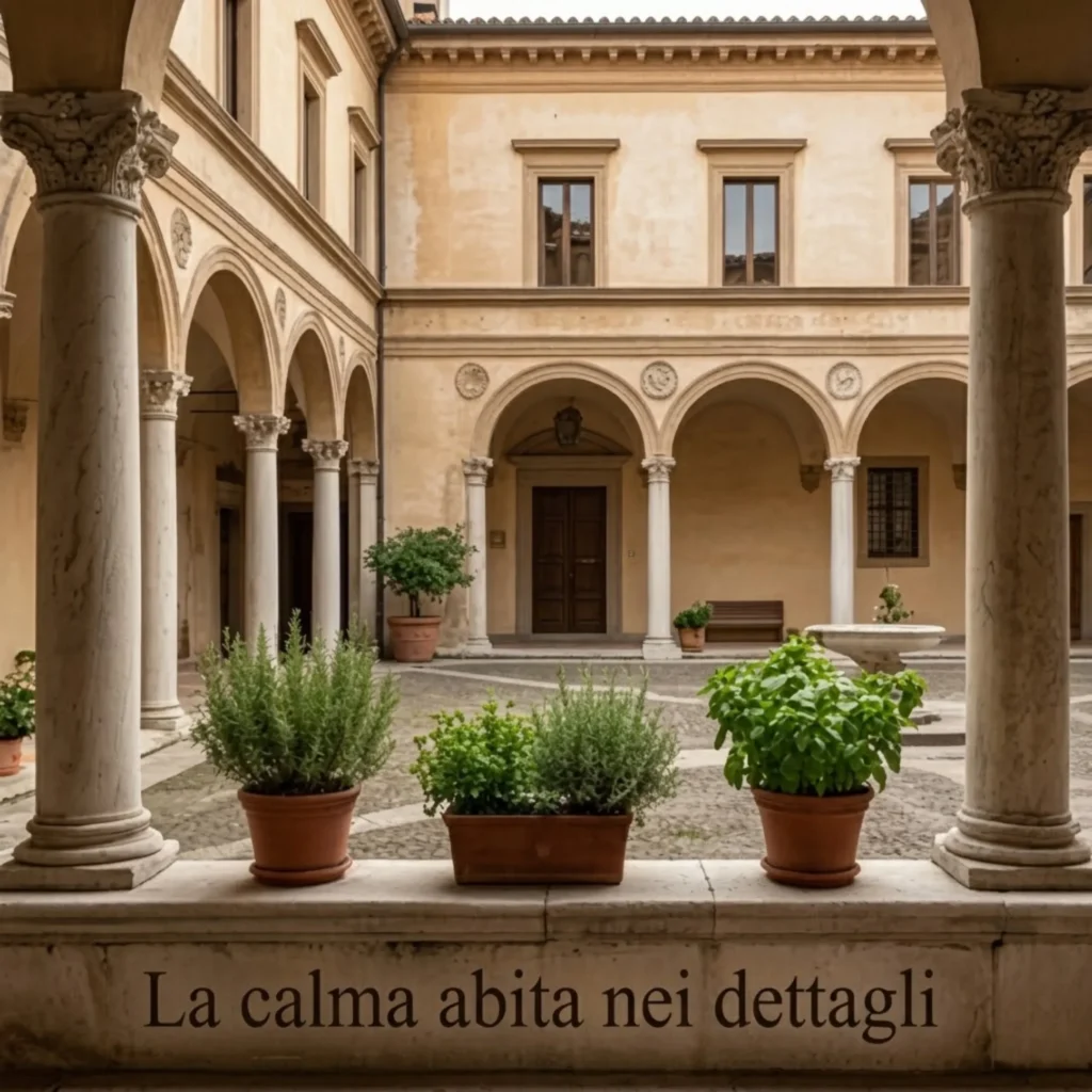 La calma abita nei dettagli