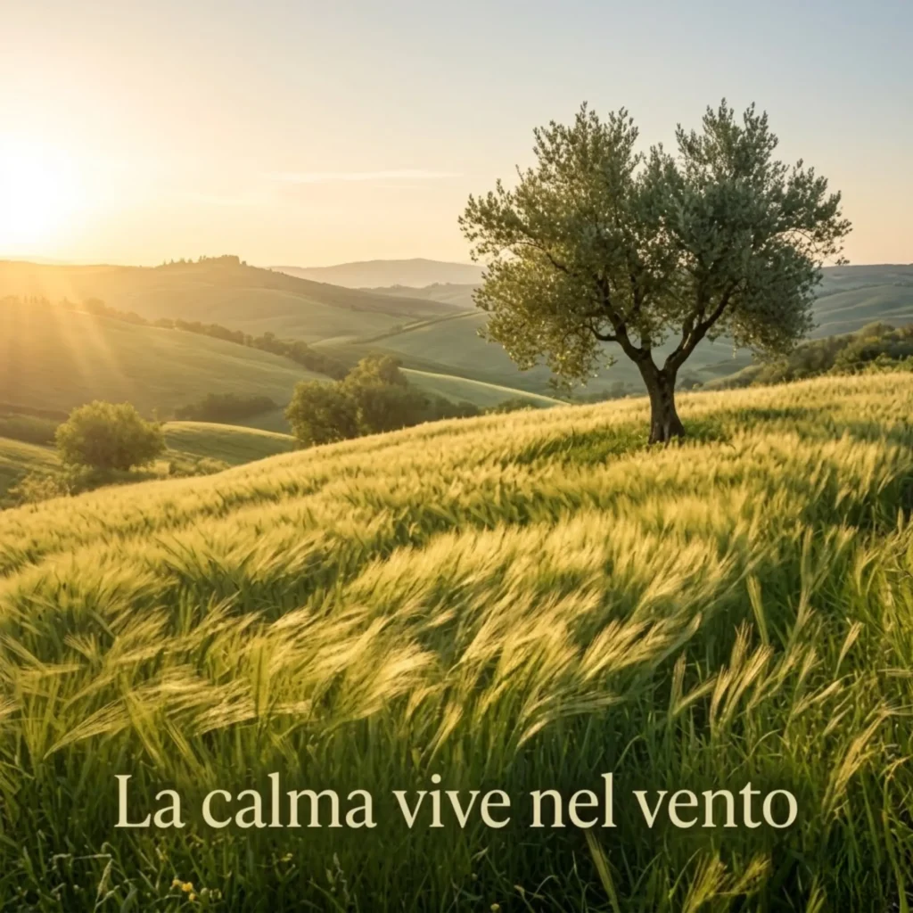 La calma vive nel vento