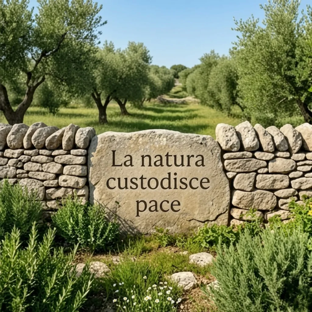 La natura custodisce pace
