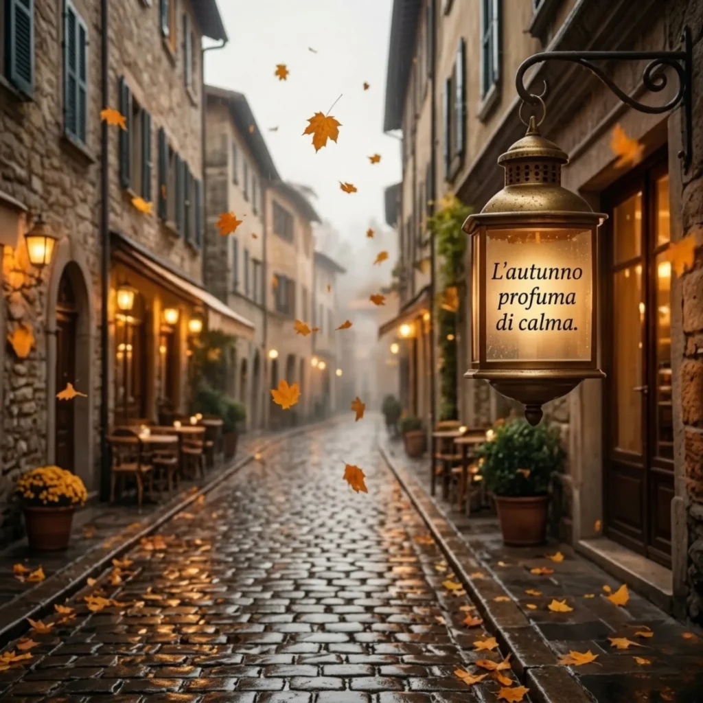 L'autunno profuma di calma