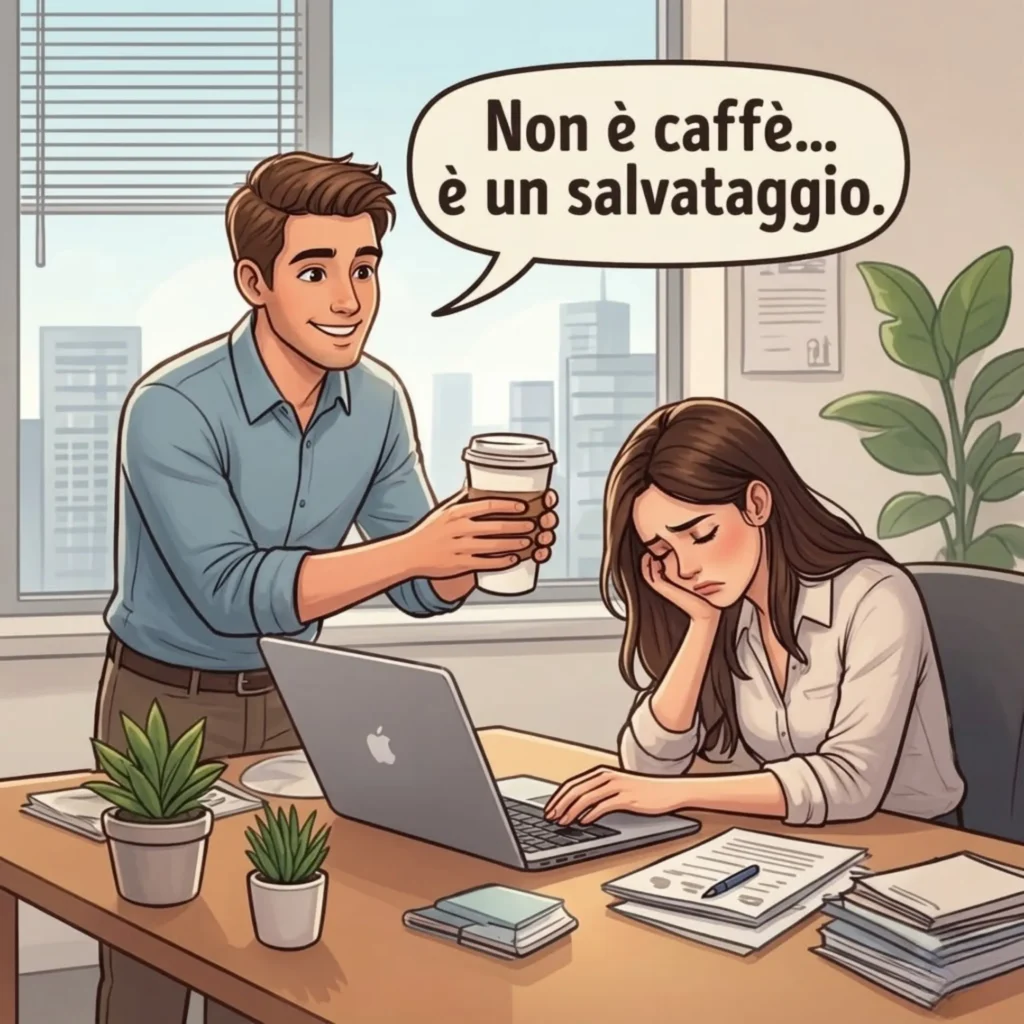 Non è caffè... è un salvataggio