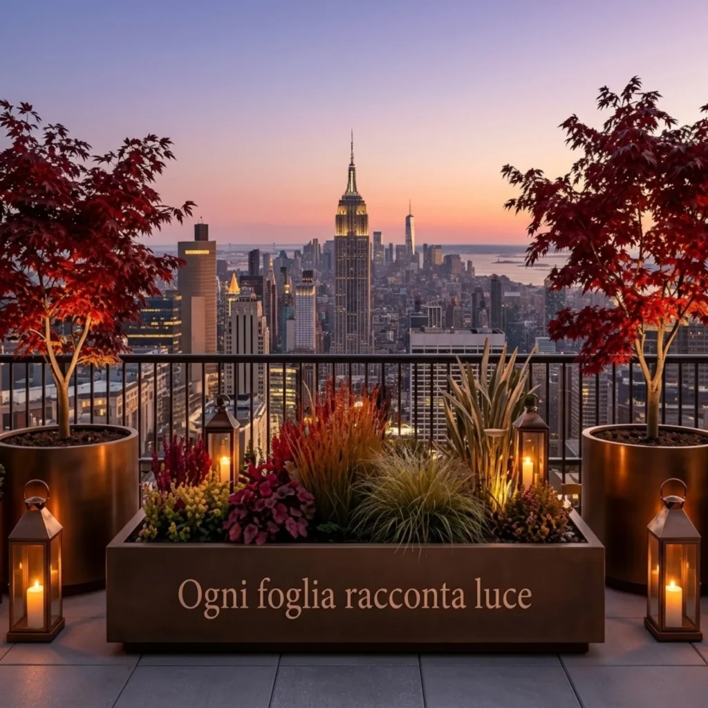 Ogni fogila racconta luce