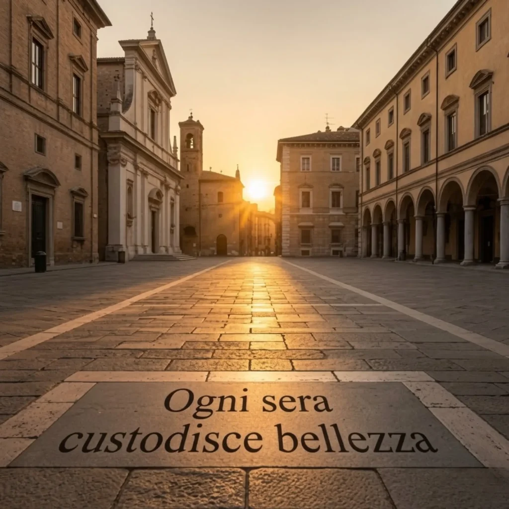 Ogni sera custodisce bellezza