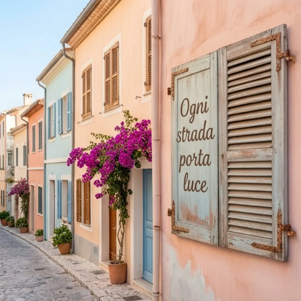 Ogni strada porta luce