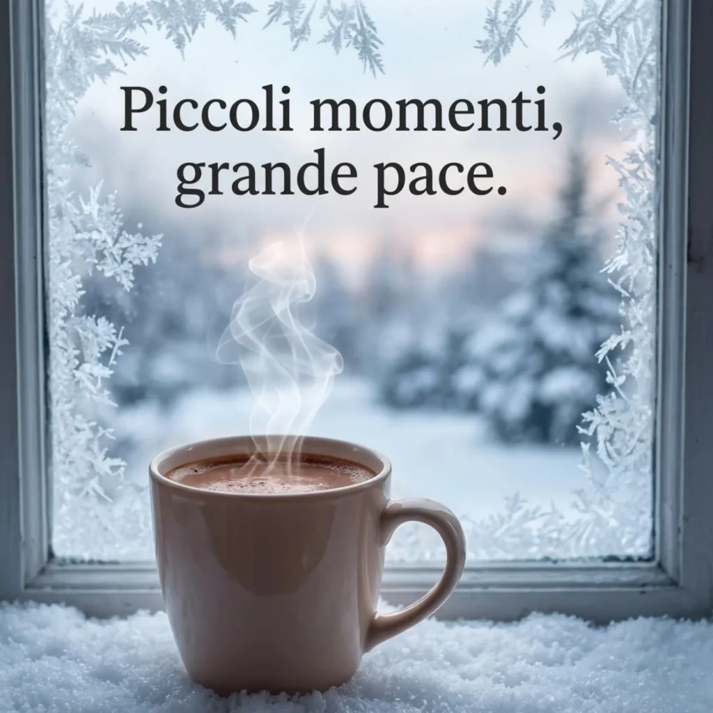 Piccoli momenti, grande pace