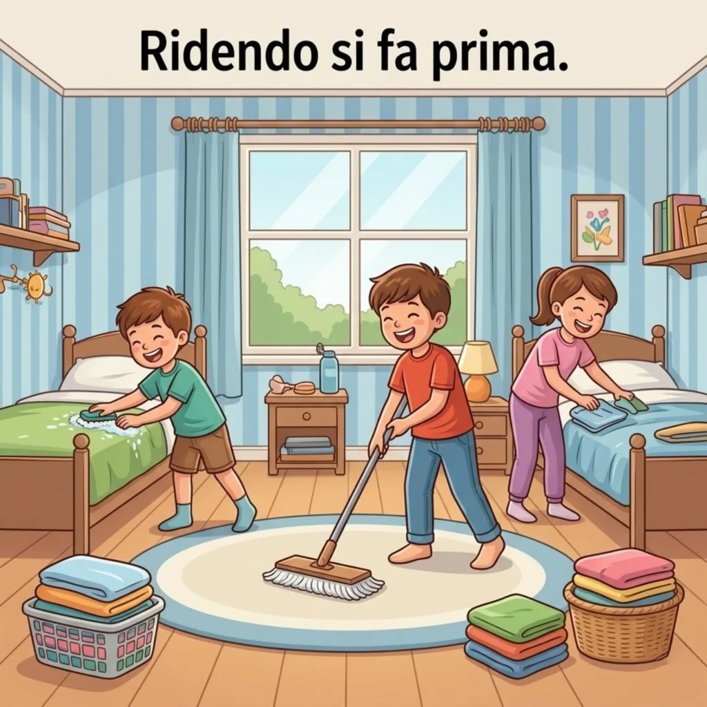 Ridendo si fa prima