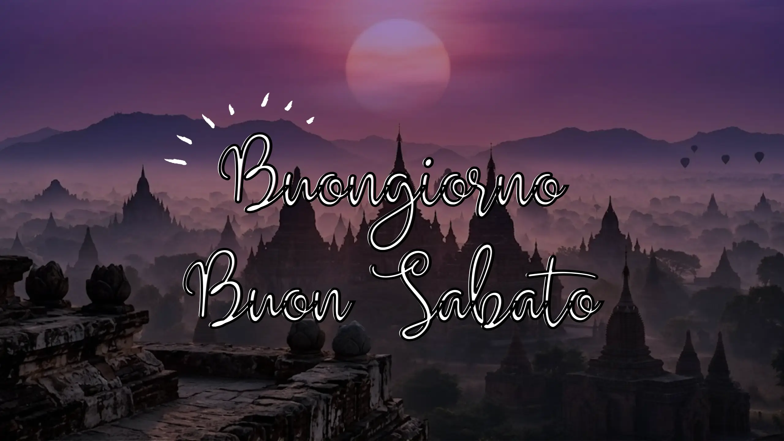Buongiorno Buon Sabato